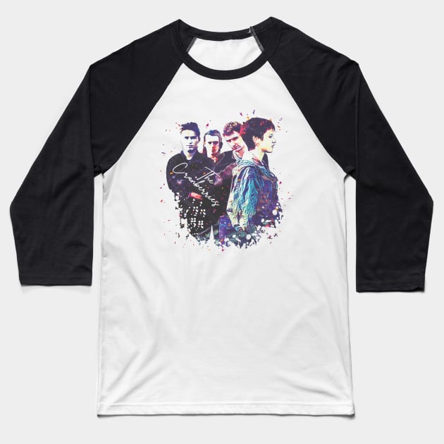 The Cranberries The Torn Times Retro Fan Art Baseball T-Shirt by VintageMimi